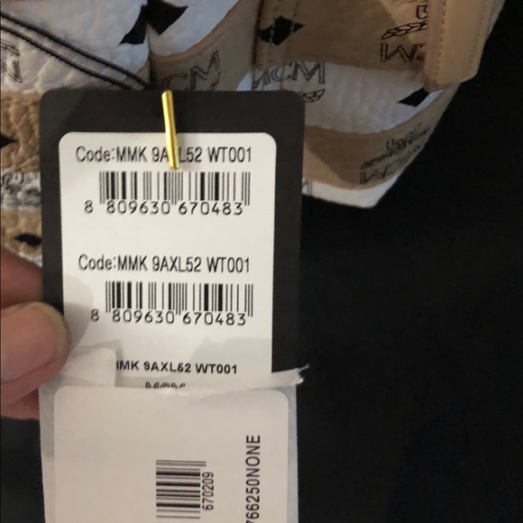 COPY - MCM Two Tone Visetos Backpack - Picture 6 of 15